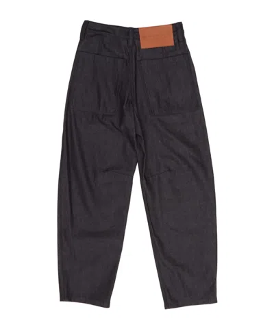 Jil Sander Belt Loop Jeans In Black