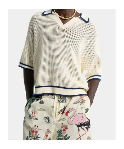 Dsquared2 Dsquared Men Polo With Logo In Neutral