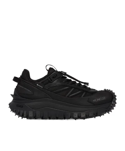 Moncler Grenoble Vibram Sole Trailgrip Hike Sneakers In Black