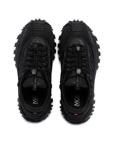 Moncler Grenoble Vibram Sole Trailgrip Hike Sneakers In Black