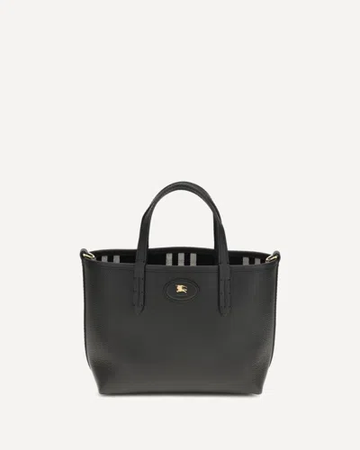 Burberry Women Reversible Medium Bloomsbury Tote Bag In Black