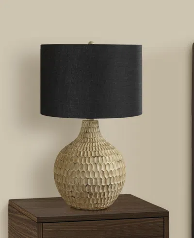 Monarch Specialties Lighting 25" Plastic Table Lamp In Brown