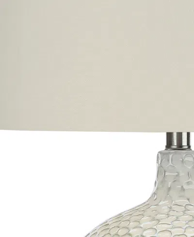 Monarch Specialties Lighting 28" Ceramic Table Lamp In White