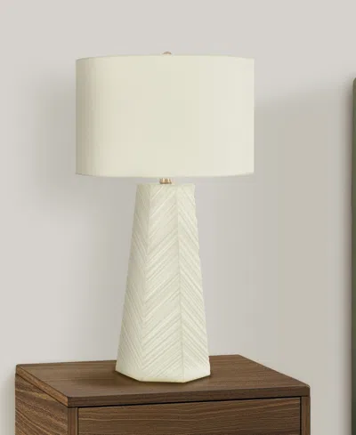 Monarch Specialties Lighting 29" Ceramic Table Lamp In White