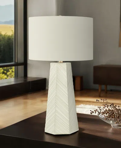 Monarch Specialties Lighting 29" Ceramic Table Lamp In White