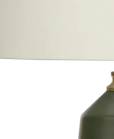 Monarch Specialties Lighting 26" Ceramic Table Lamp In Green