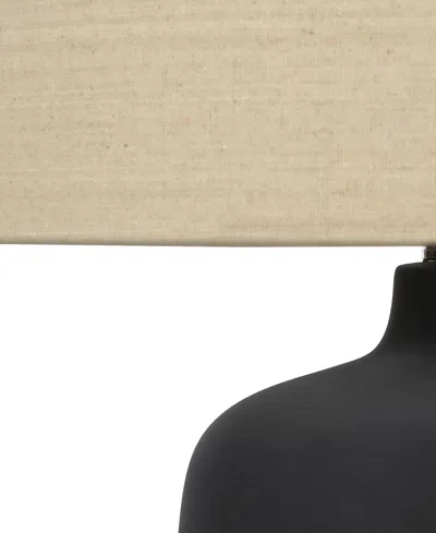 Monarch Specialties Lighting 24" Ceramic Table Lamp In Black