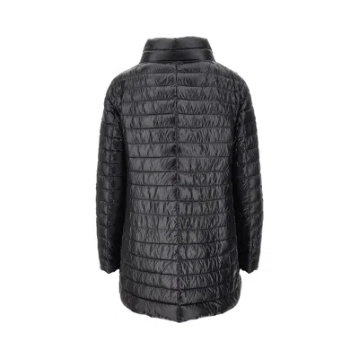 Herno Reversible Nylon Down Jacket In Black