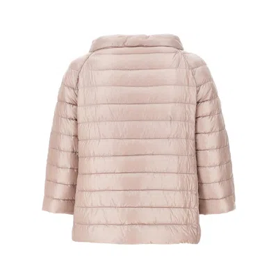 Herno Quilted Reversible Down Jacket In Neutral