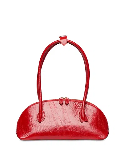 Liffner Dome Zipped Shoulder Bag In Red