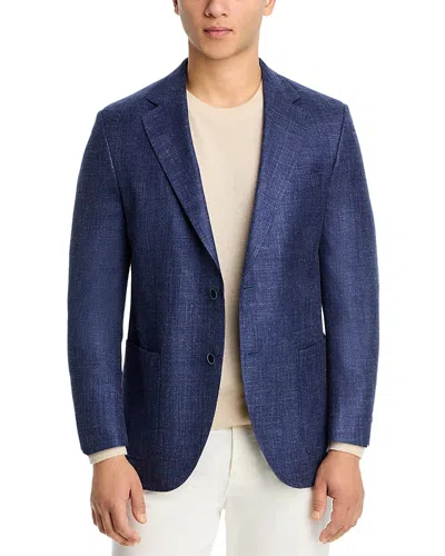 Peter Millar Melange Solid Hyperlight Regular Fit Soft Jacket In Blue