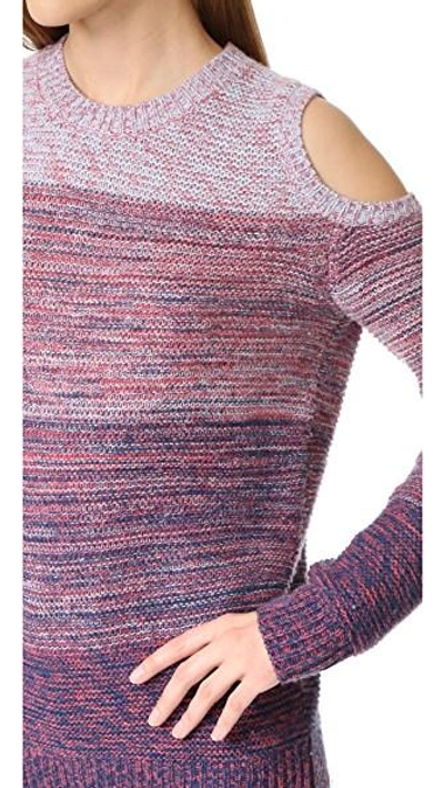 Shop Rebecca Minkoff Page Sweater In Ombre Space Dye