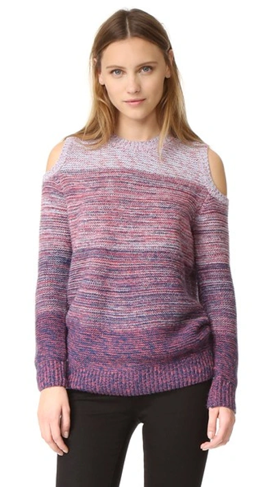 Shop Rebecca Minkoff Page Sweater In Ombre Space Dye