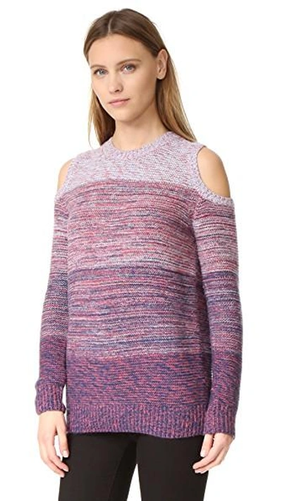 Shop Rebecca Minkoff Page Sweater In Ombre Space Dye