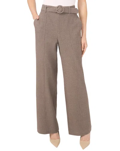 Cece High Waist Tailored Pant In Nude