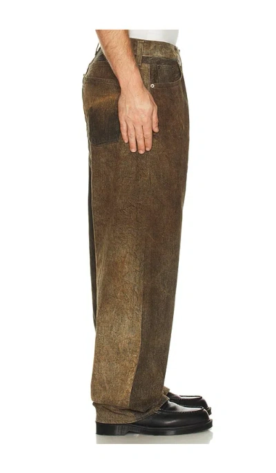 Agolde Afton Jean In Brown