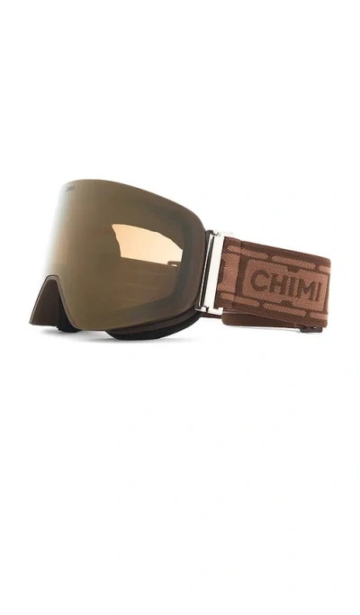 Chimi Ski 02 Cime Ski Goggles In Brown