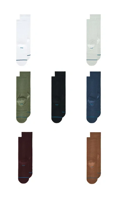 Stance 7 Days A Week Pack Socks In Multi