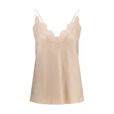 Rohe Silk Camisole With Lace Detailing