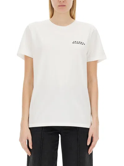 Isabel Marant Tshirt Vidal In White