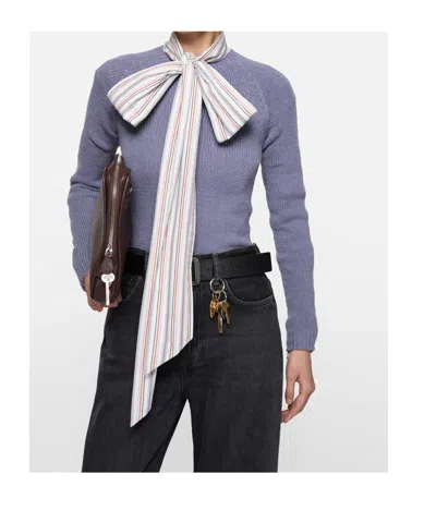 Acne Studios Brass Key Ring Case Multiple Keys In Gold