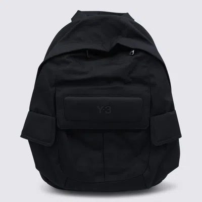 Y-3 Backpack With Flap Pocket In White