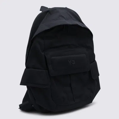 Y-3 Backpack With Flap Pocket In White