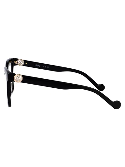 Liu •jo Liu Jo Black Acetate Glasses In Black