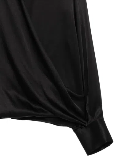 Antonelli Camilla Cuff Shirt In Black