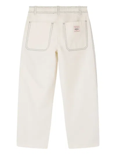 Bonpoint Eldor Topstitch Trousers In Neutral