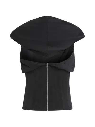 垂坠细节紧身胸衣