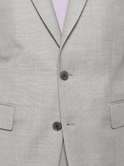 Fursac Two-piece Wool Suit In Gray