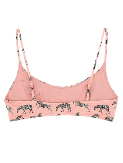 Mc2 Saint Barth Judy Bikini Top In Pink