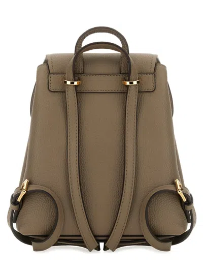 Michael Michael Kors Leather Backpack In Brown