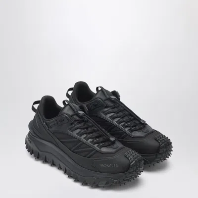 Moncler Trailgrip Gtx Polyamide Sneakers Chunky Sole In Black