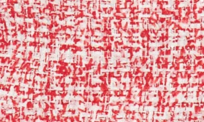 Sandro Avila Tweed Jacket In Red