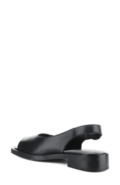 Bos. & Co. Elena Slingback Flat In Black