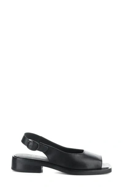 Bos. & Co. Elena Slingback Flat In Black