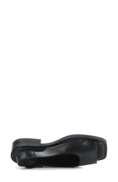Bos. & Co. Elena Slingback Flat In Black