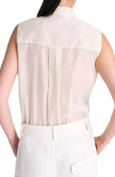 Twp Adele Blouse With Sequins In White