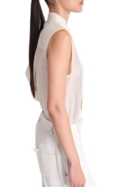 Twp Adele Blouse With Sequins In White