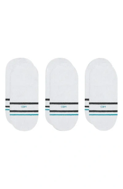Stance 3-pack Core No Show Socks In White