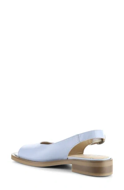 Bos. & Co. Elena Slingback Flat In White