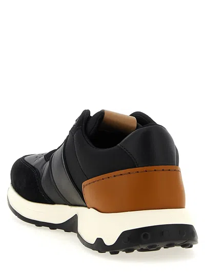 Tod's Reversed Sneaker In Black