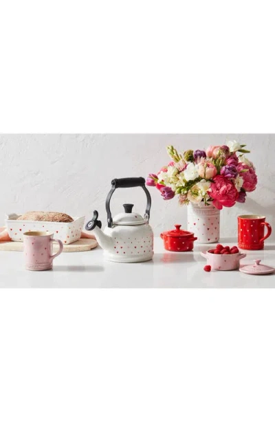 Le Creuset Mini Round Stoneware Baking Dish In White