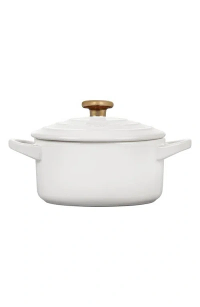 Le Creuset Mini Round Stoneware Baking Dish In White