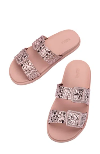 Melissa Lust Slide Sandal In Pink