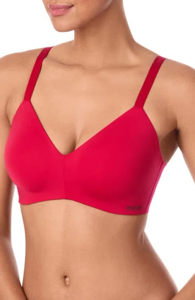 Dkny Active Comfort Bra In Red
