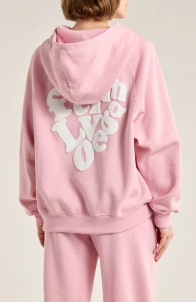 Abound Oversize Raglan Pullover Hoodie In Pink