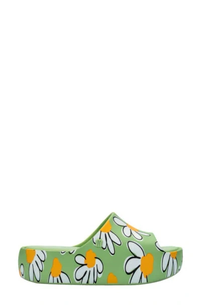Melissa Platform Sandal In Green